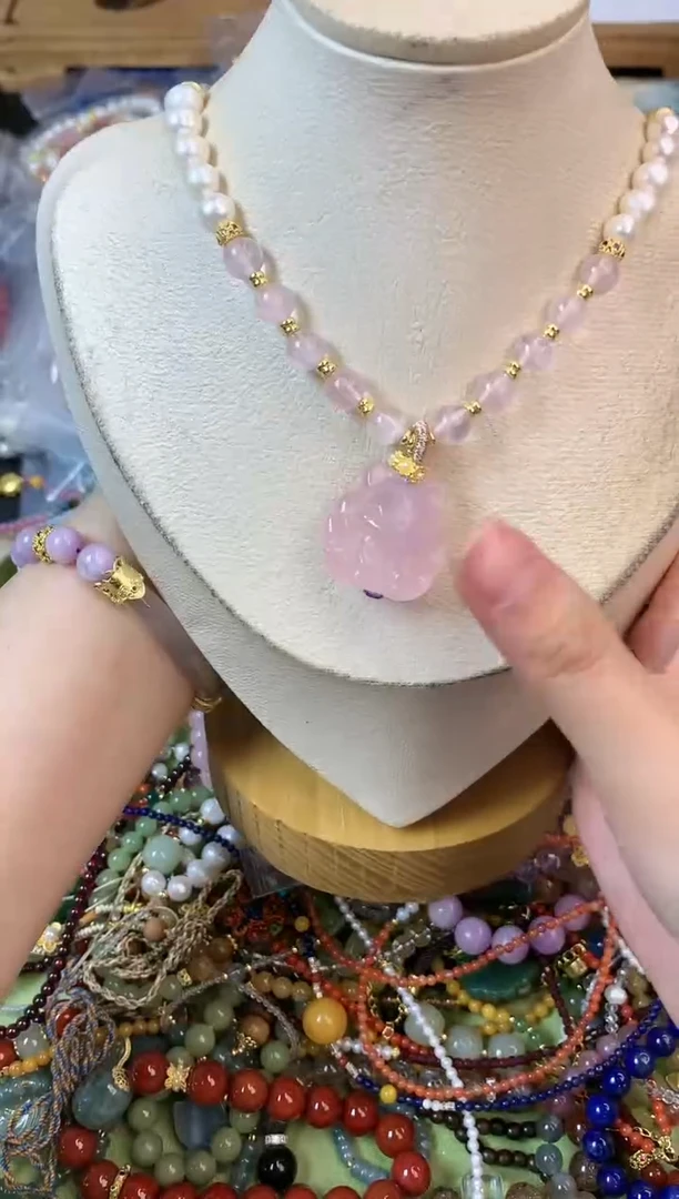 【闪购商品】水晶颈饰未镶嵌花语轩213
