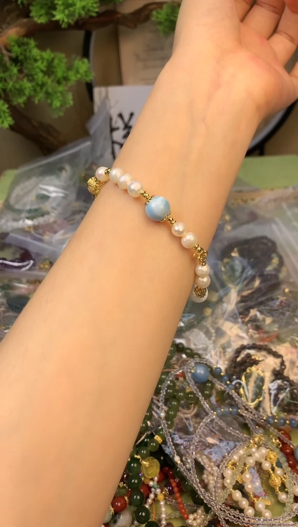 【闪购商品】淡水珍珠手绳未镶嵌花语轩218