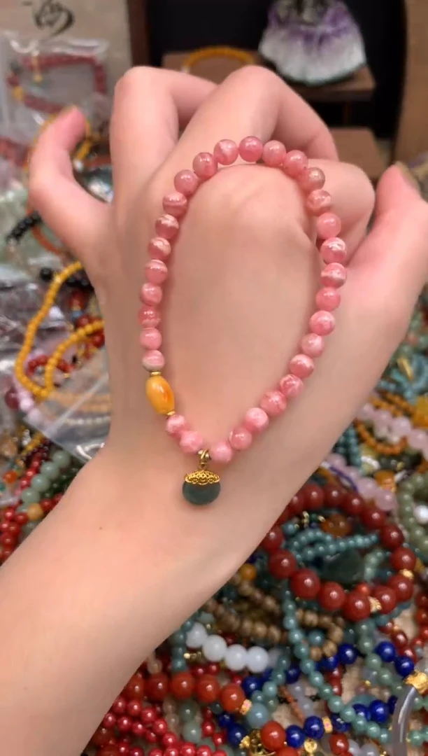 【闪购商品】菱锰矿手链未镶嵌327