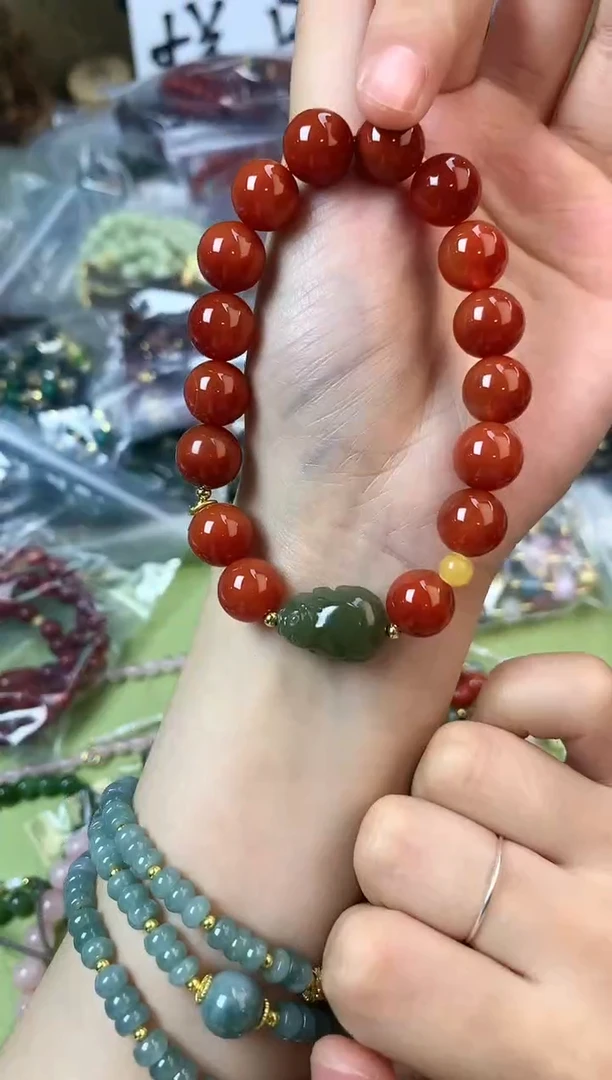 【闪购商品】玛瑙手链未镶嵌497手串