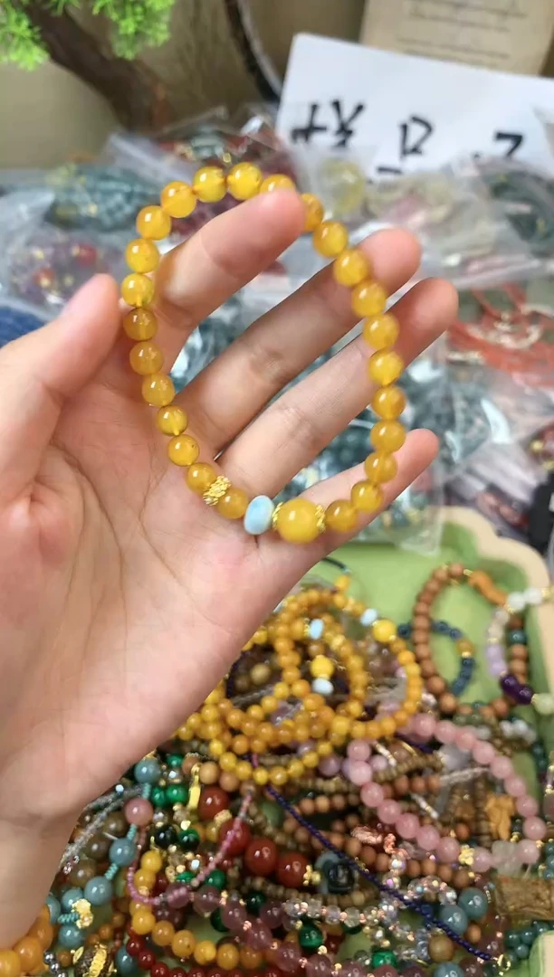 【闪购商品】蜜蜡手链未镶嵌211手串