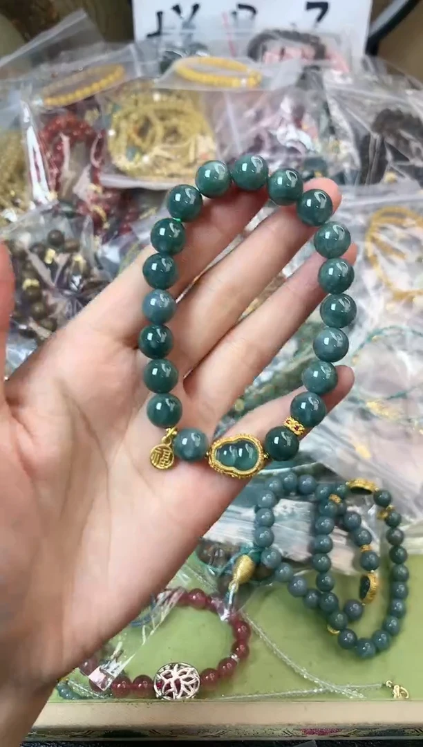 【闪购商品】翡翠手饰未镶嵌308手串