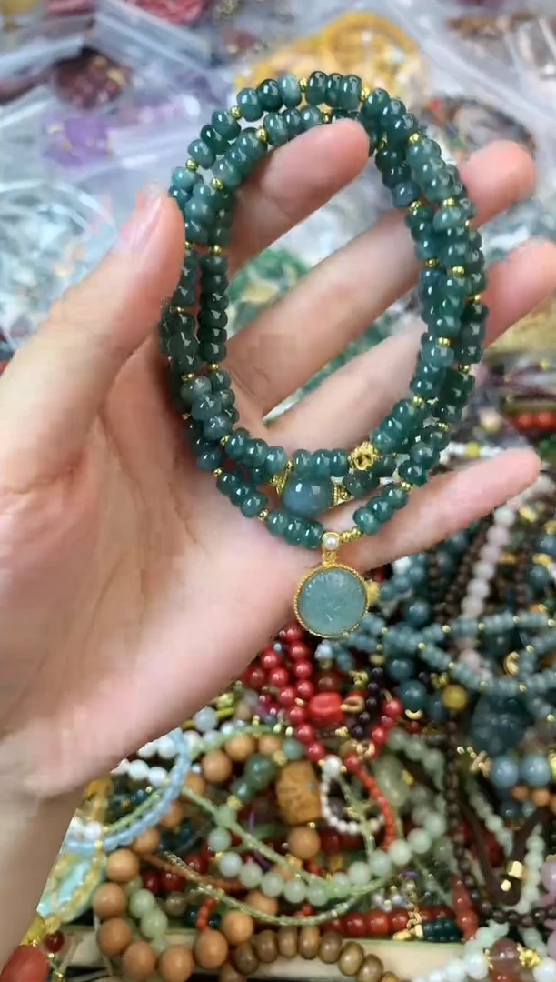 【闪购商品】翡翠手饰未镶嵌346手串