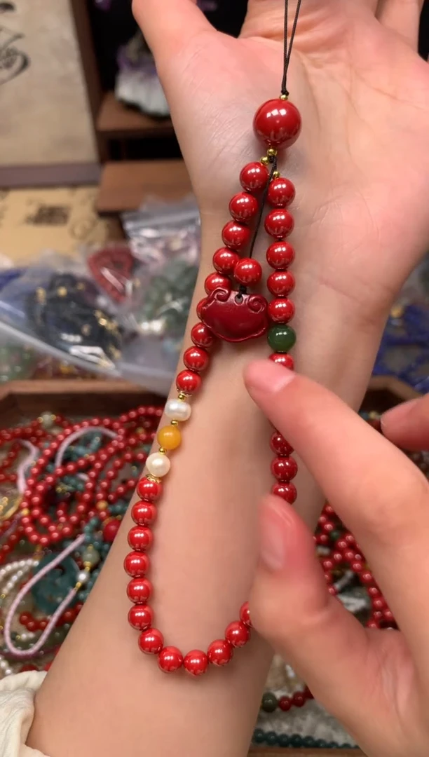 【闪购商品】玛瑙挂件未镶嵌637朱砂