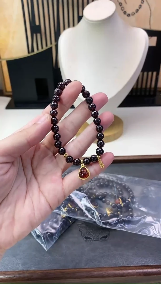 【闪购商品】石榴石手链未镶嵌823