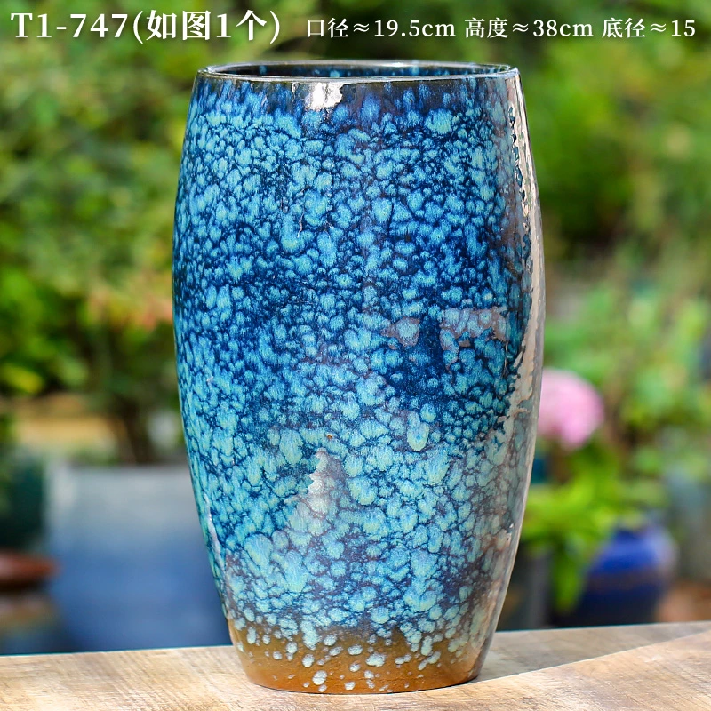 T1-747宜兴花盆手工法师陶罐粗陶多肉花盆透气金钱树老桩花盆