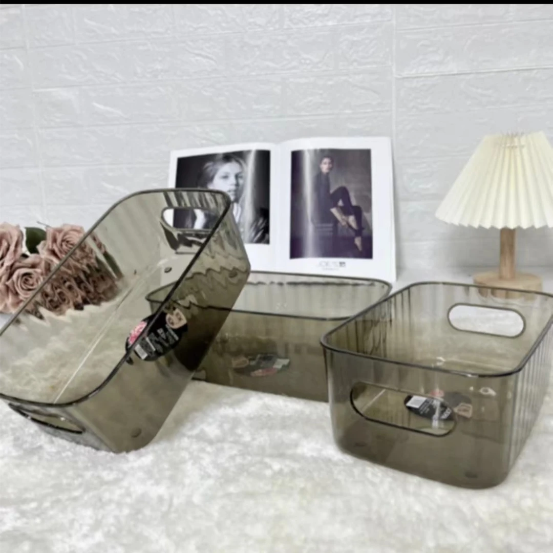 【三言优选】369拍一发四桌面杂物化妆品储物收纳盒长23*宽14*高8