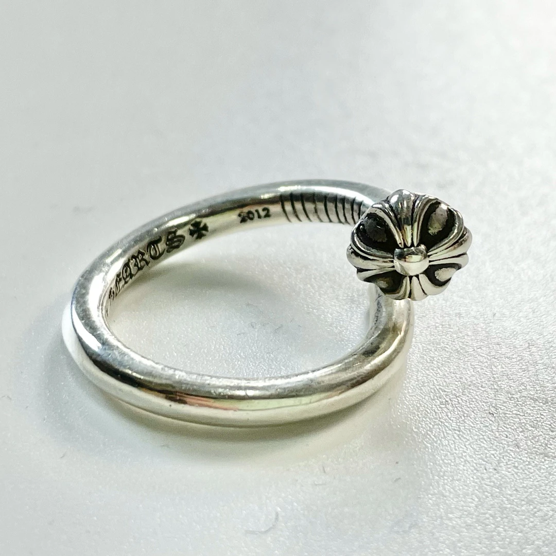 Chrome Hearts 克罗心 钉子戒指 9码/95新/无配件
