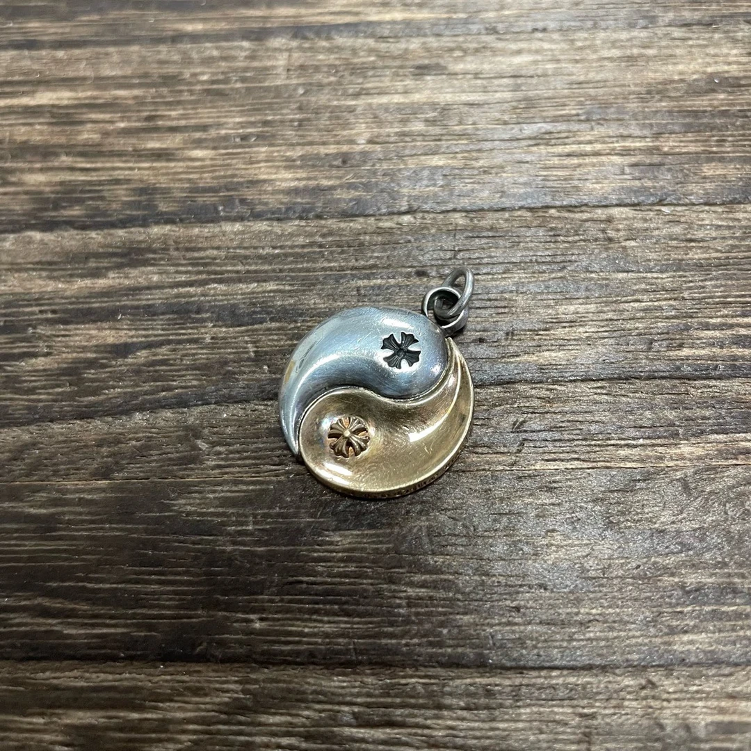 Chrome Hearts 克罗心 阴阳吊坠 中号/95新/无配件