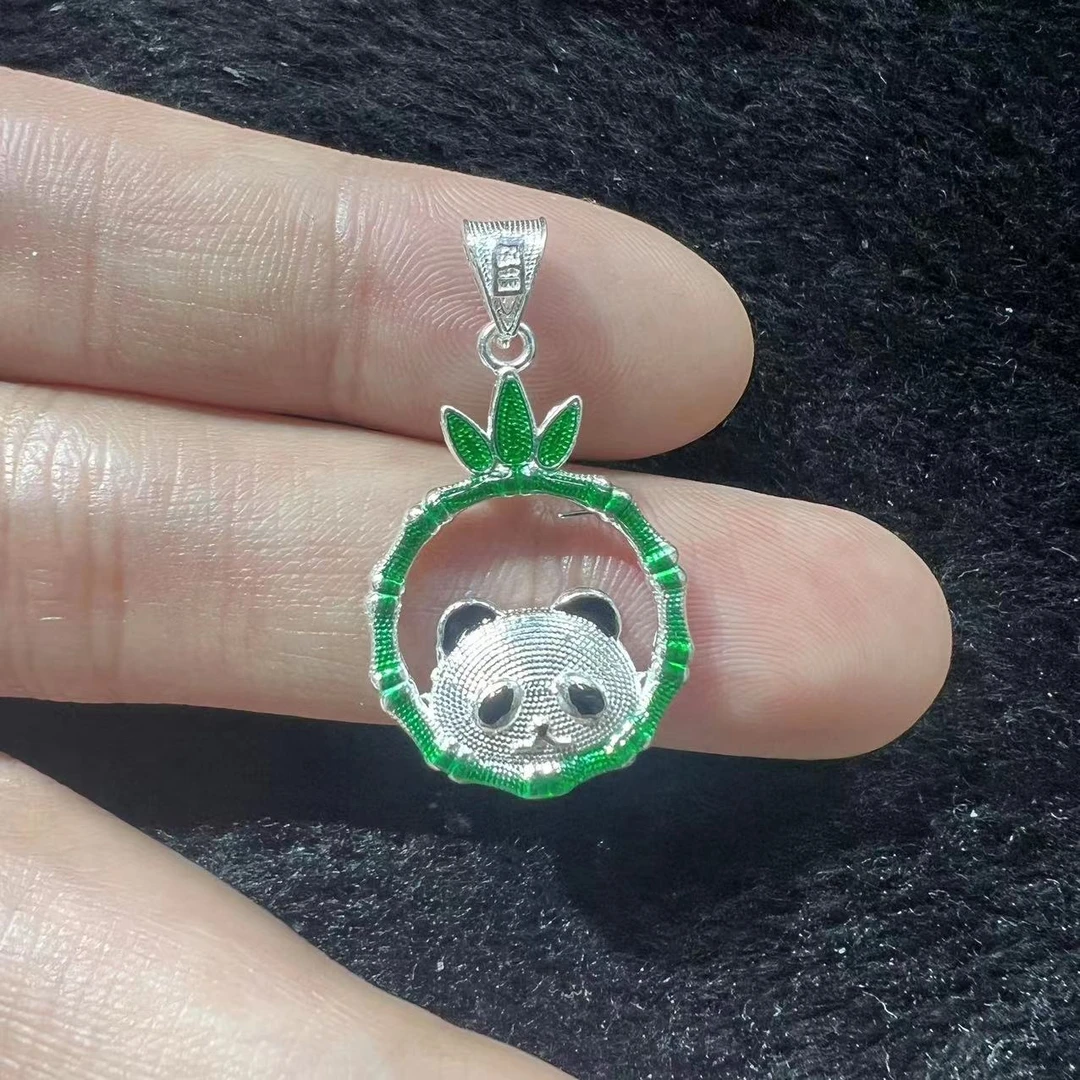 吊坠足银 【朱朱】足银990吊坠-不含链 约22x17x5mm