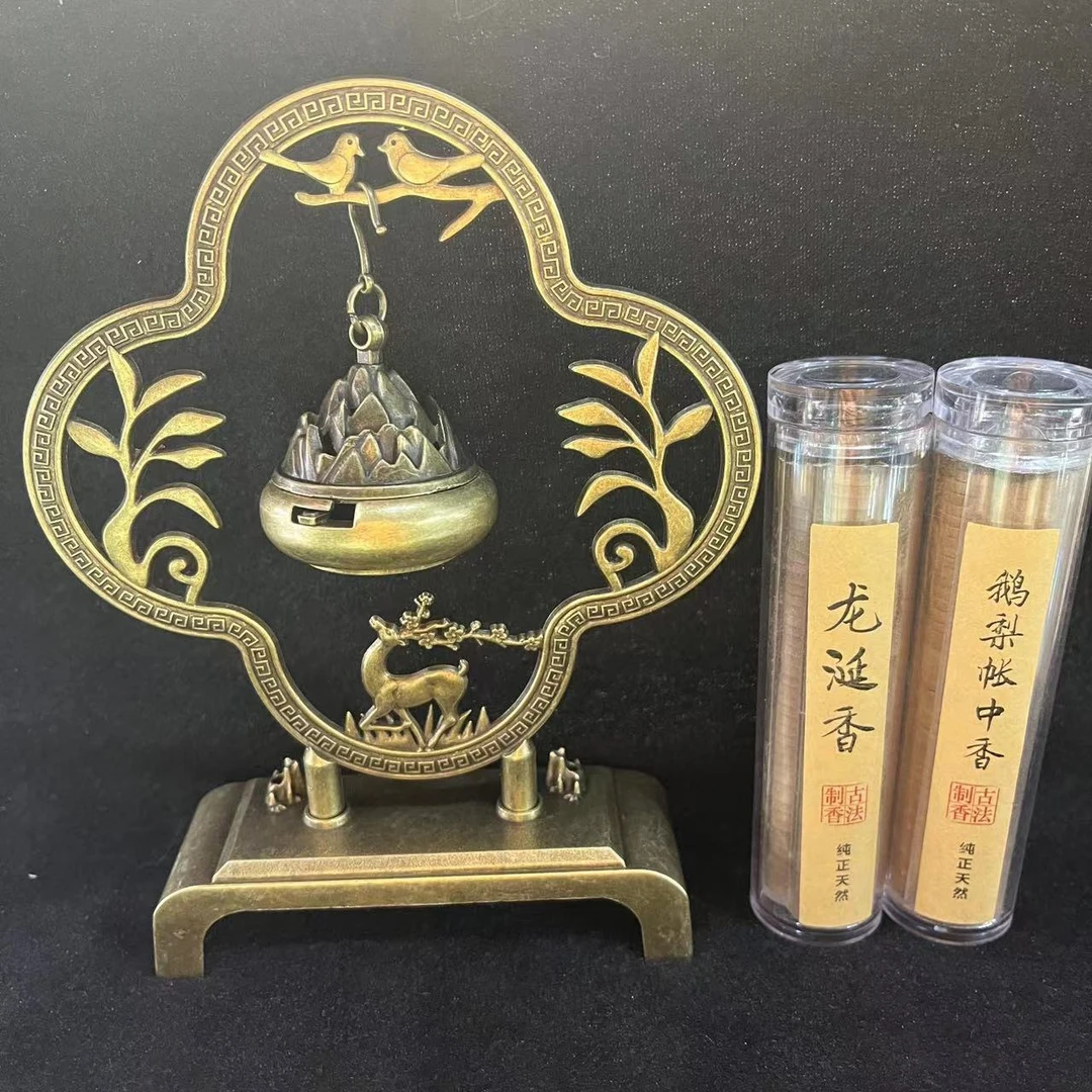 【朱朱】鹅梨帐中香龙涎香线香（一套）