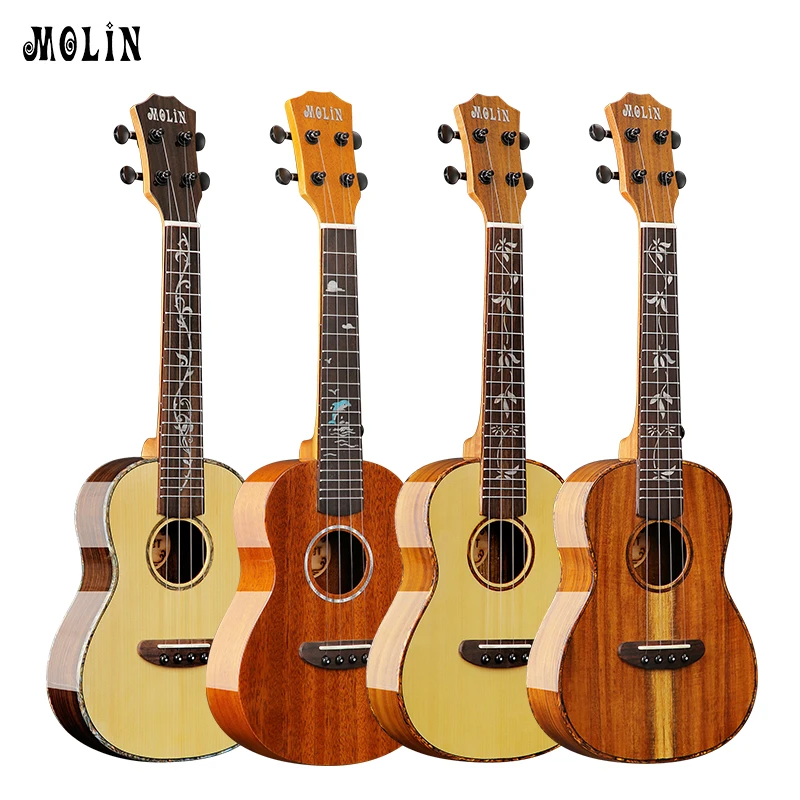 【镜面亮光】尤克里里女生初学者儿童成人23寸面单进阶小吉他弹奏