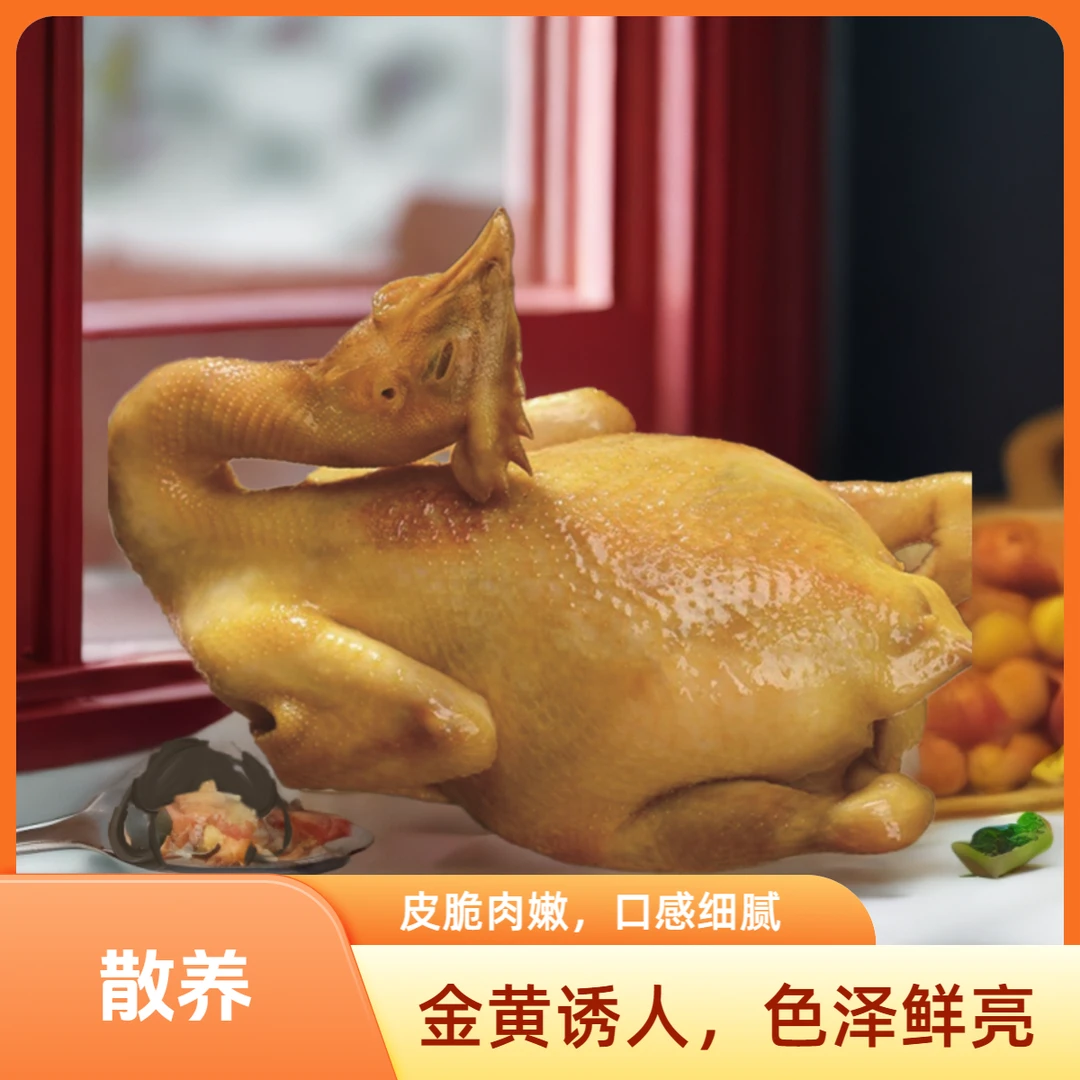 正宗散养盐焗鸡网红推荐爆款真空包装熟食有嚼劲下酒菜