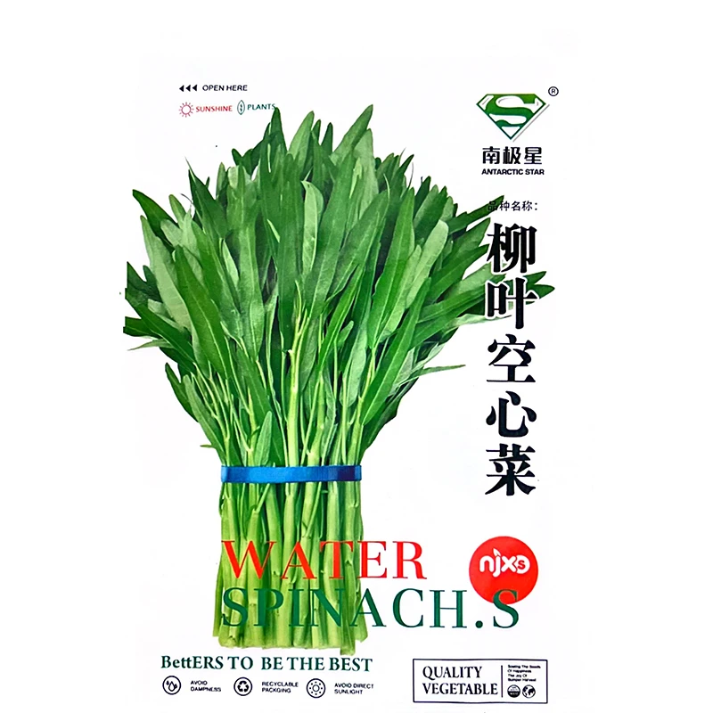 柳叶空心菜种子高产小叶四季菜籽孑籽种菜苗带根水上大