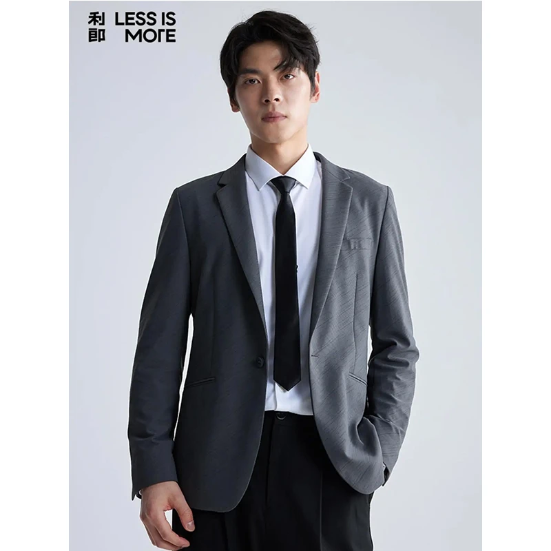 【轻柔提花】利郎24年单西上装(A4QDX01)西服