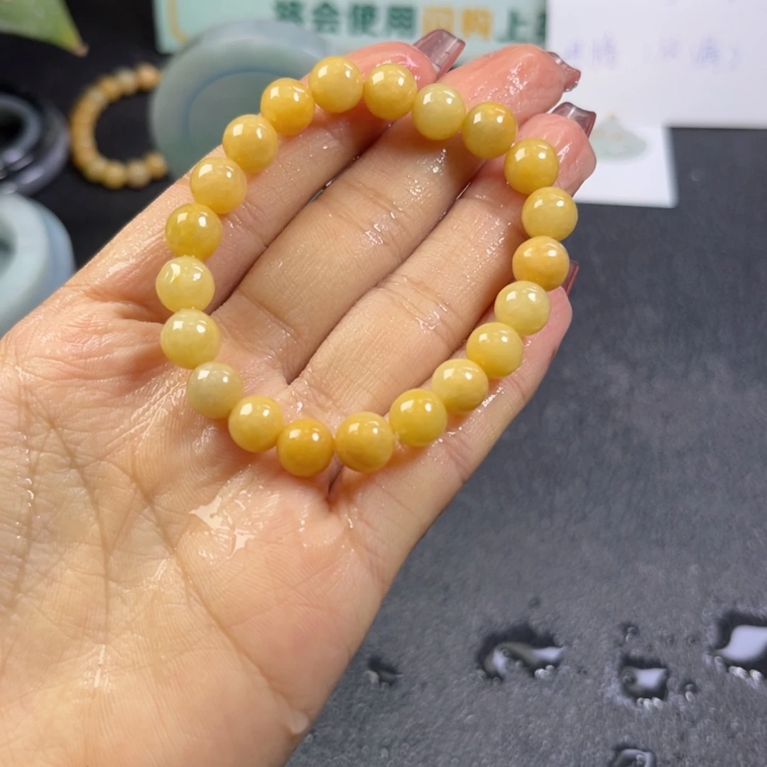 【闪购商品】翡翠手串未镶嵌月*颜福利