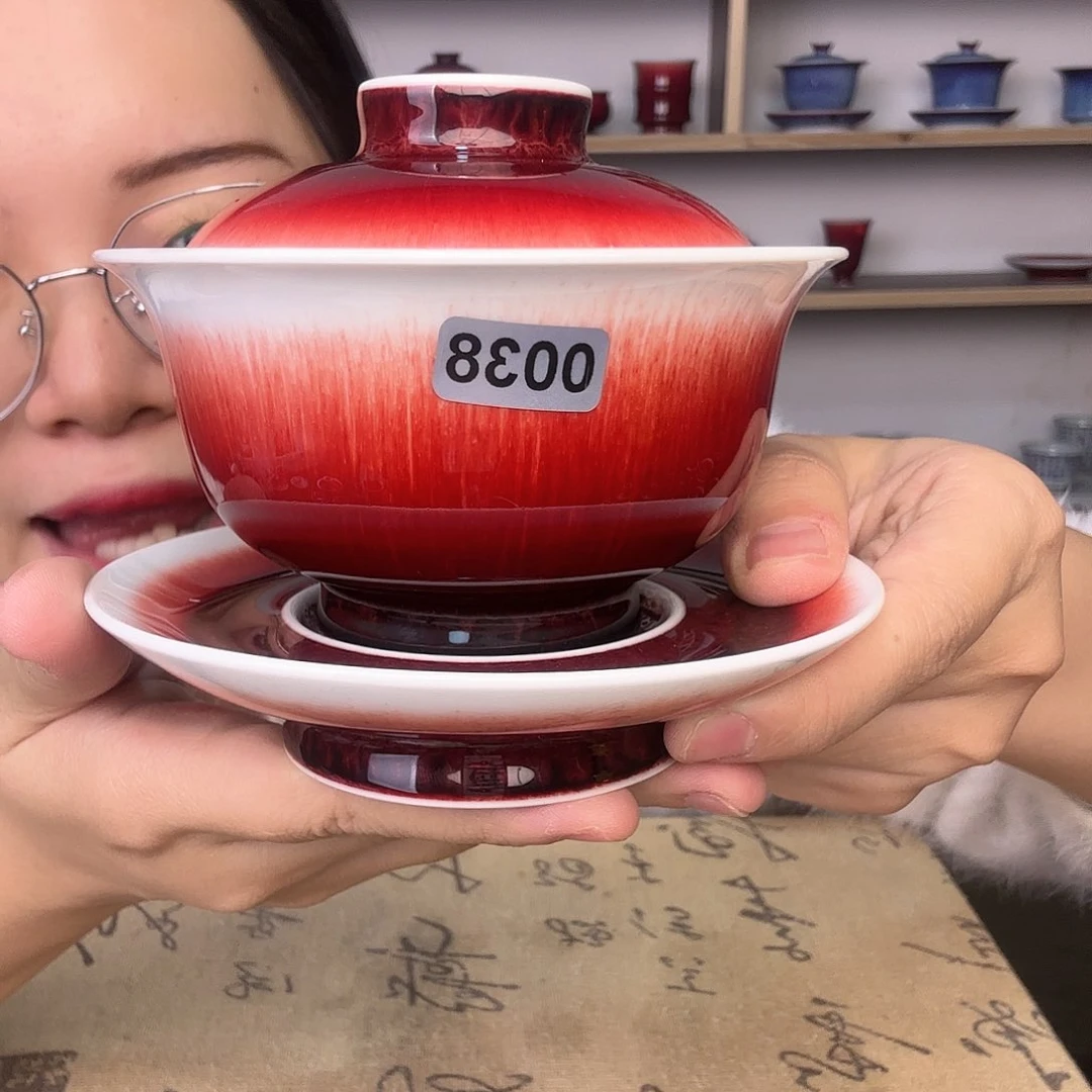 杯景德镇郎红陶瓷