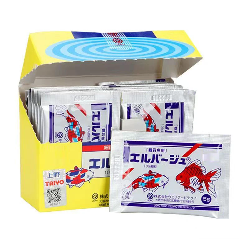 正版正品上野正品日本黄粉杀菌热带鱼金鱼锦鲤鱼缸消毒用鹦鹉锦鲤