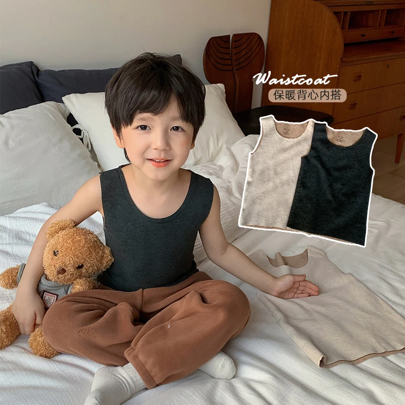 37139 背心撞色无痕保暖冬季无袖马甲