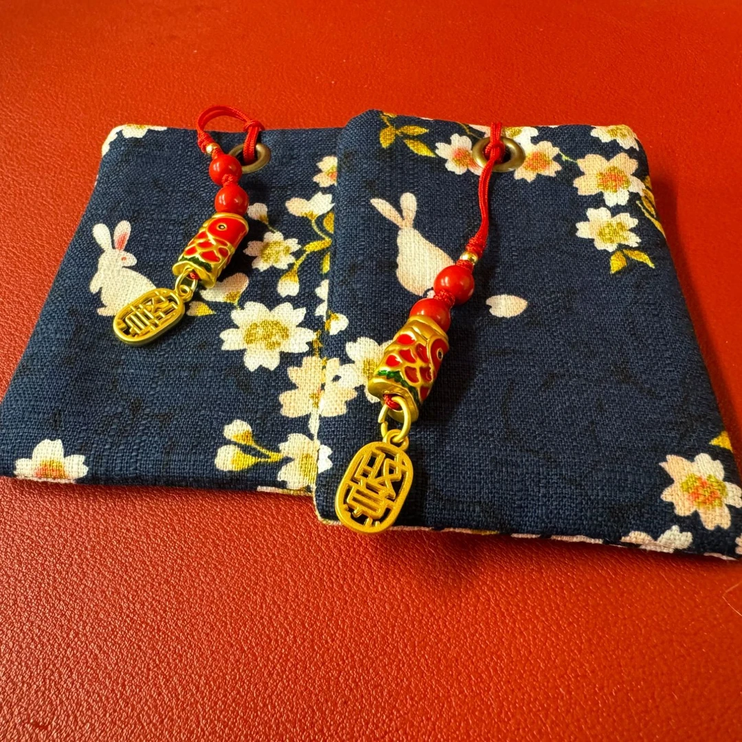 琳琅振响赐福香囊 随身福袋 汽车挂件中国风纯手工民族风彩绘
