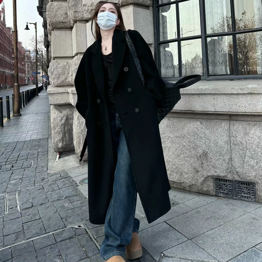 未使用 MaxMara 国现  101801百搭羊绒大衣外套 MADAME