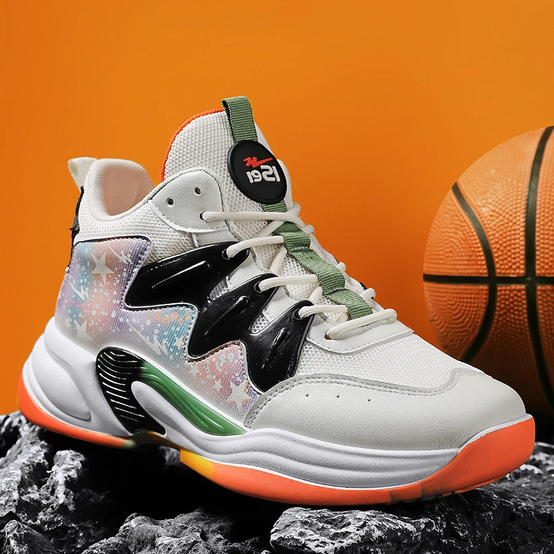 双星正品男鞋2023夏季新款潮流潮鞋防滑篮球鞋男士百搭运动休闲鞋