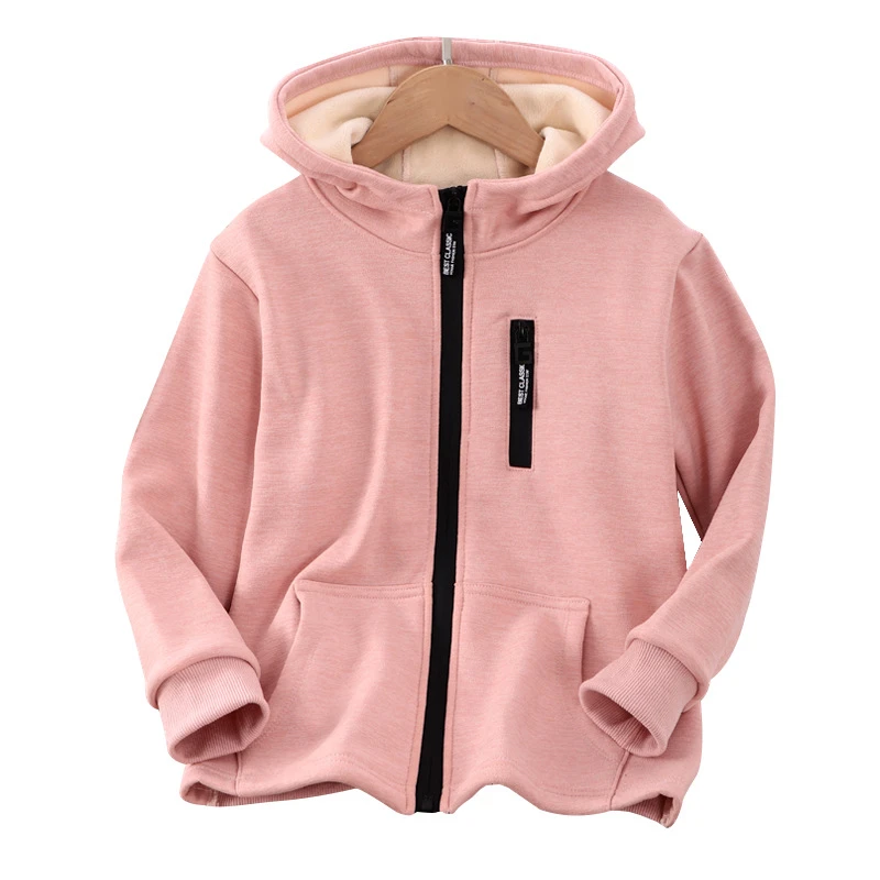 【爸妈亲】儿童秋冬新款加绒加厚外套上衣21706