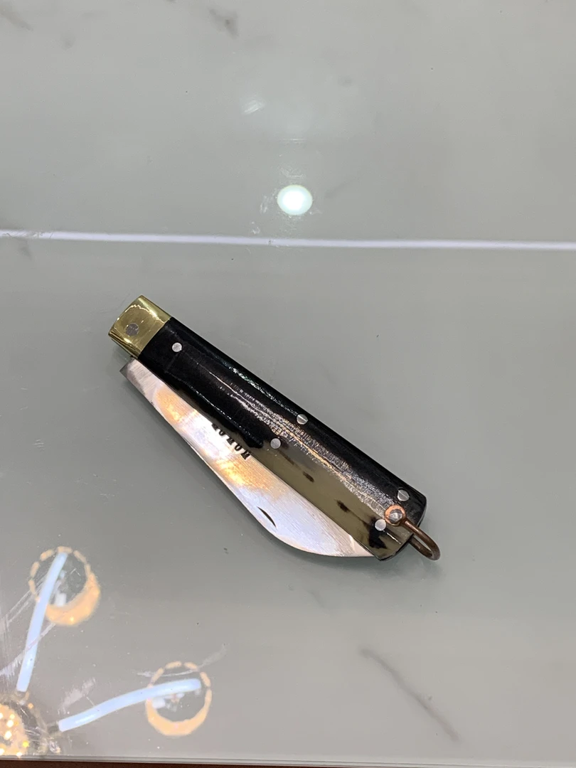 达吾代老爷爷纯手工花纹厨房复古精美牛排分割刀家用小刀刀具厨具