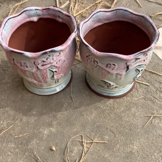 紫砂茶案口15。高15。