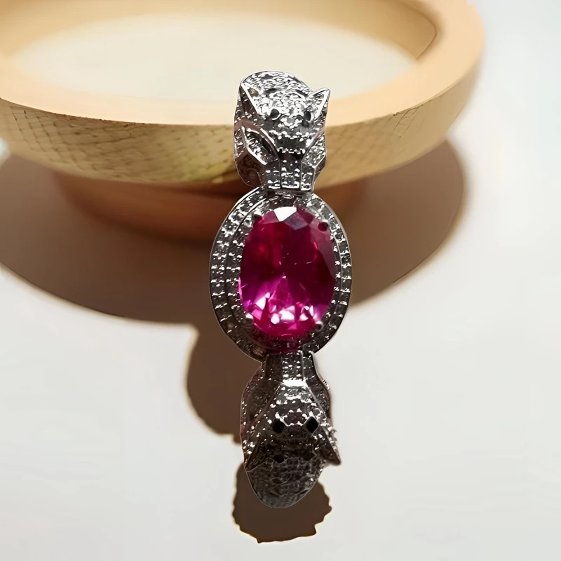 紫红宝石-精工合金培育手环25