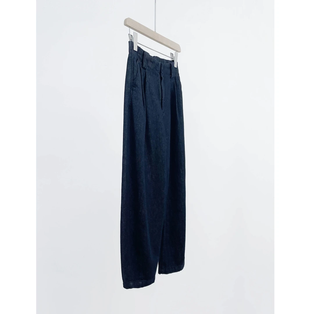 GRACE GARDEN【457号】日系气球！高腰折纸日系宽松牛仔裤NZK3B1438