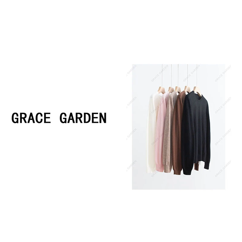 GRACE GARDEN【481号】万能衫！热力感圆领套头长袖针织衫ZZS3J2057