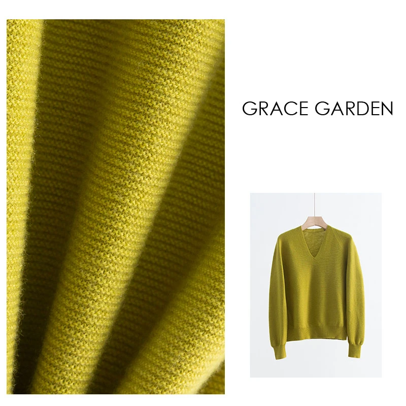 GRACE GARDEN 【一体机！小天鹅！】日本岛精无缝一体针织衫ZZS3G1258