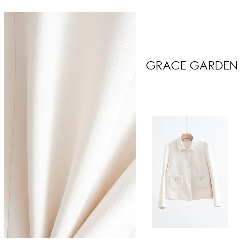 GRACE GARDEN【迪*家系利！】气质通勤香风翻领五星扣外套MF3H0965