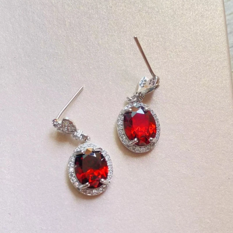 AS-503石榴石耳饰