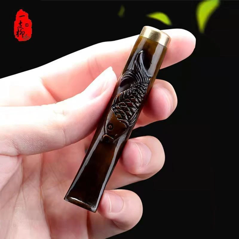 海柳过滤器永久清肺高档烟嘴循环使用拉杆可清洗粗细二用男士