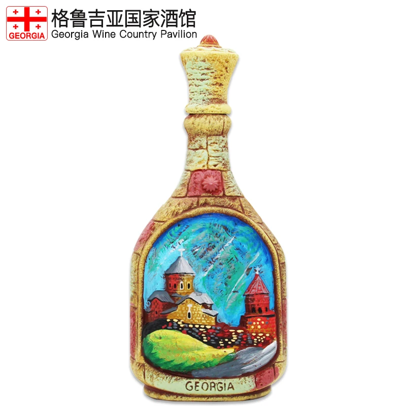 卡兹别吉红葡萄酒干红1150ml*1瓶【格鲁吉亚国家酒馆】进口陶罐红酒