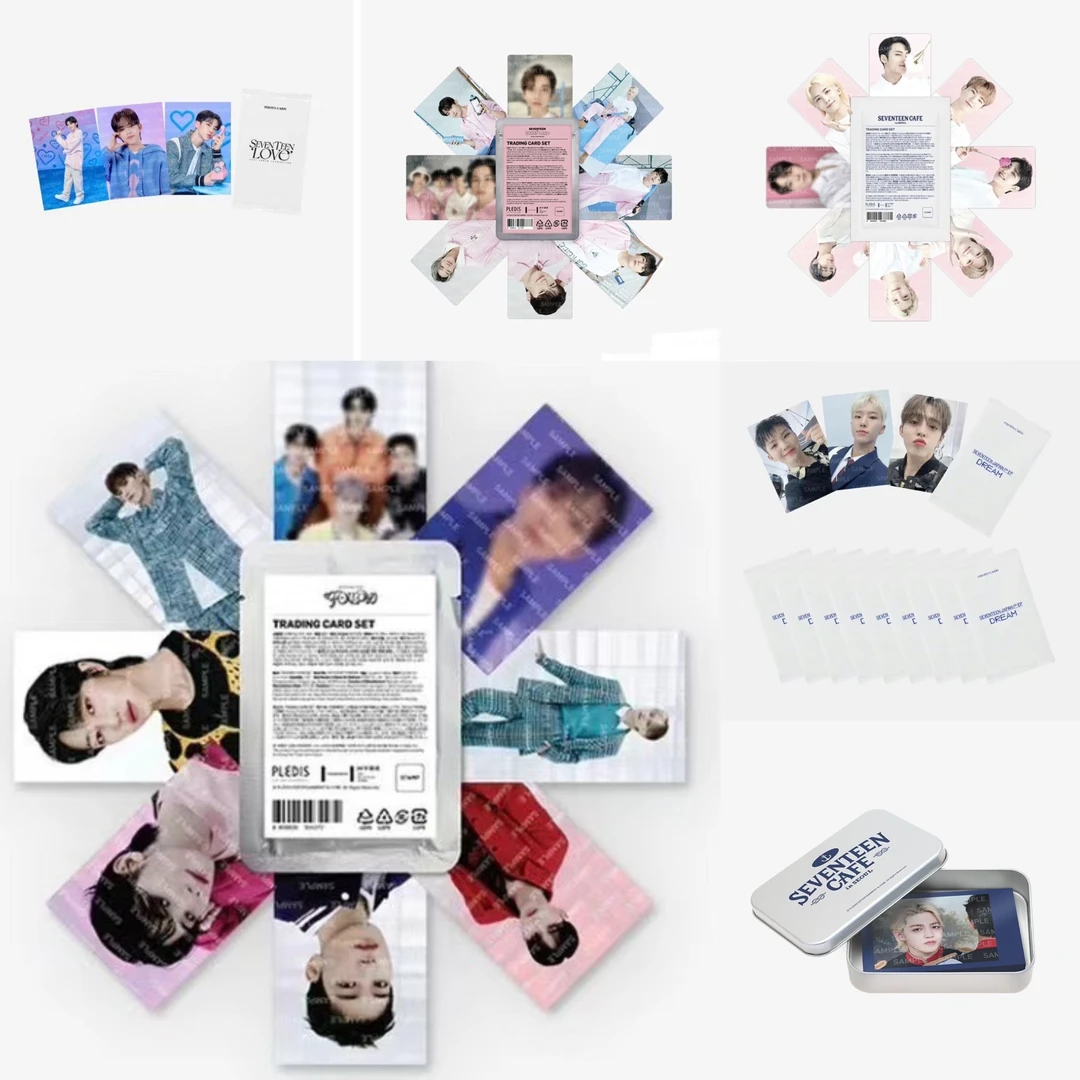 次 seventeen 随机卡 拍立得 吧唧
