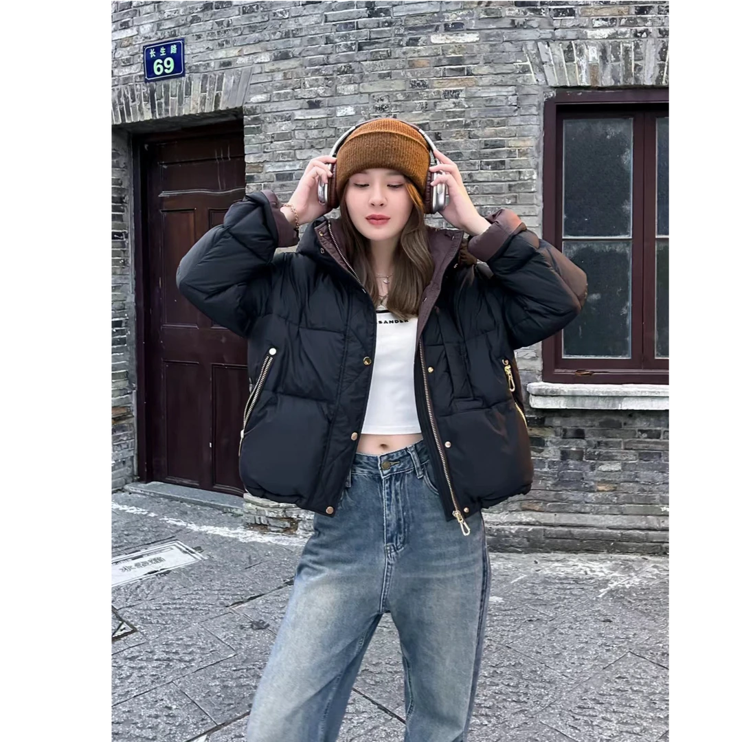 EXR依革思儿 短款羽绒服白鸭绒保暖舒适气质 多色活力6615