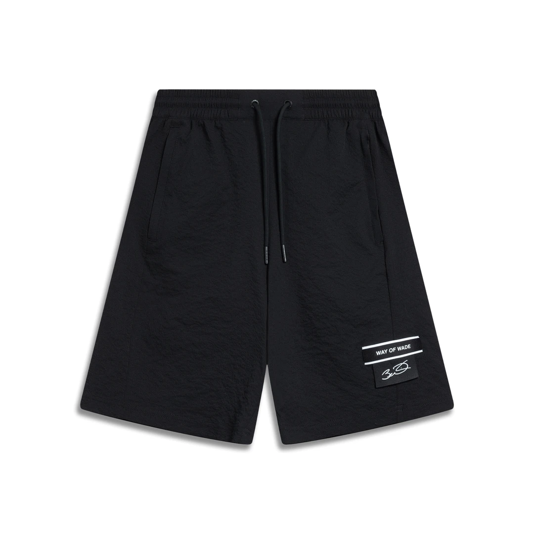 《直播》李宁夏季男子宽松透气吸汗凉爽休闲运动短裤AKST333