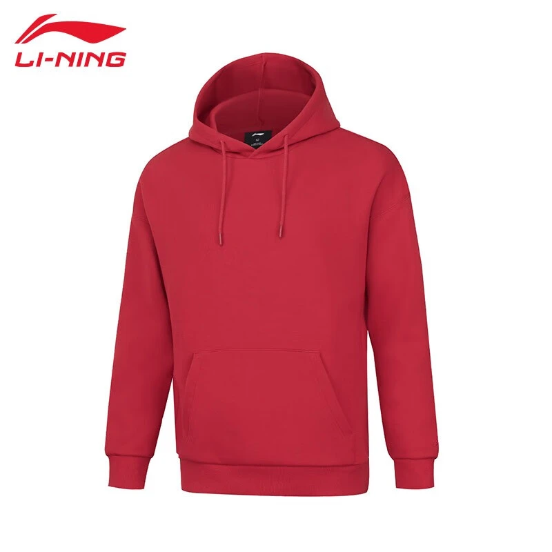 《直播》LI-NING/李宁卫衣男子健身系列新款套头连帽外套AWDT987