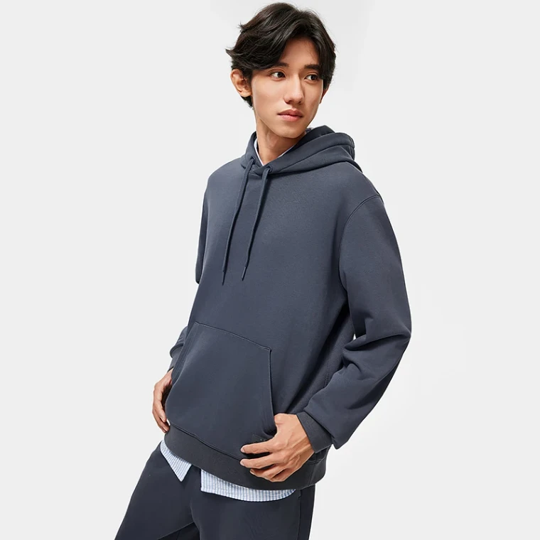 《直播》李宁卫衣运动生活系列男士长袖运动套头连帽上衣AWDU031