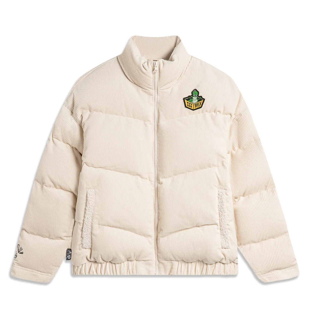 （直播）李宁X抱抱龙联名系列休闲潮流百搭保暖女子开衫外套AJMU076