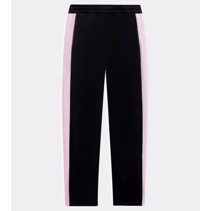 LI-NING/李宁冬季运动丝绒垂感加绒保暖直筒裤长裤卫裤AKLSD28