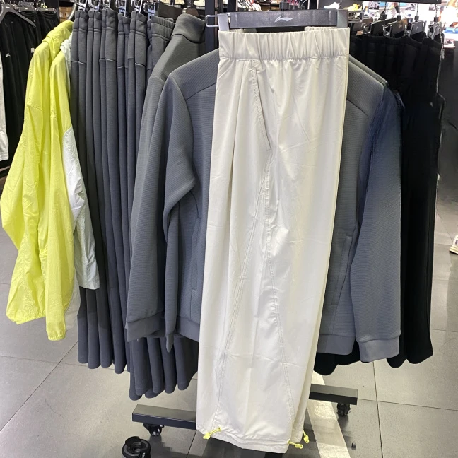 B品以直播展示为主-李宁健身系列速干透气运动九分裤女AYKU546