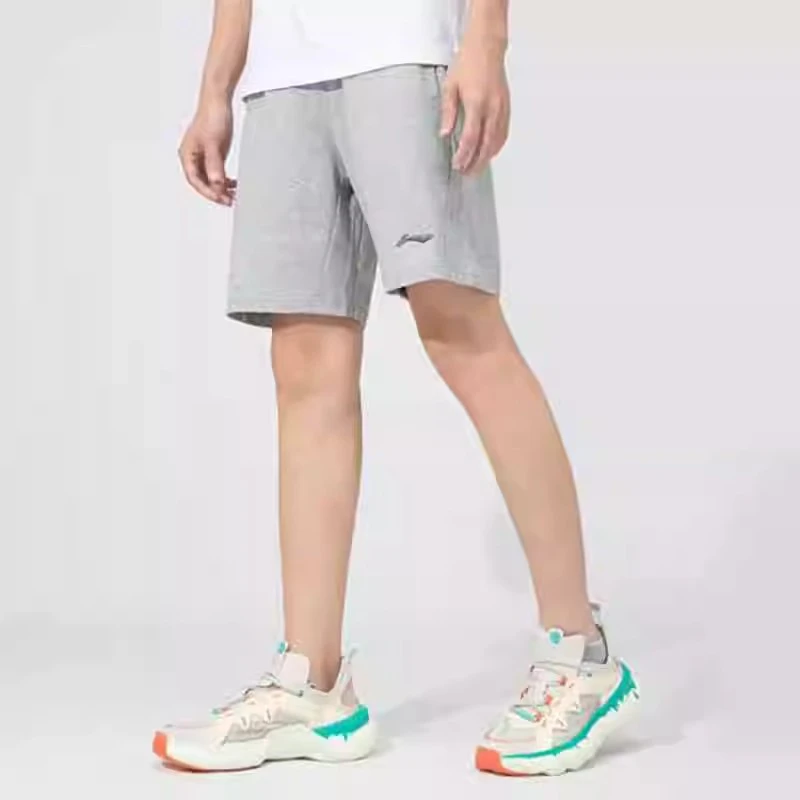 LI-NING/李宁夏季男裤健身系列男子透气休闲运动裤AKSS961