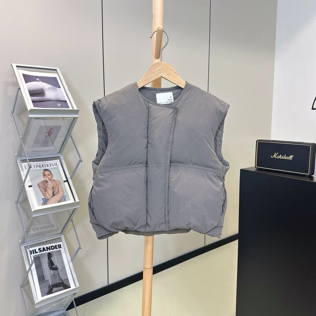 【ZMMY严选童装】冬季新款儿童韩版纯色百搭加厚马甲84120505