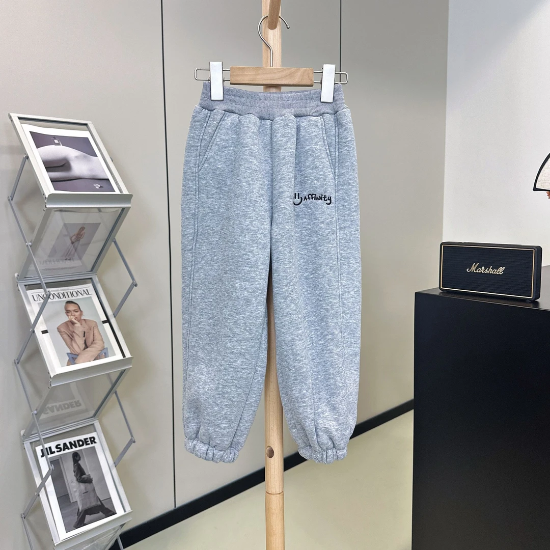 【ZMMY严选童装】冬季新款儿童奥粒绒加厚加绒卫裤束脚裤84120502