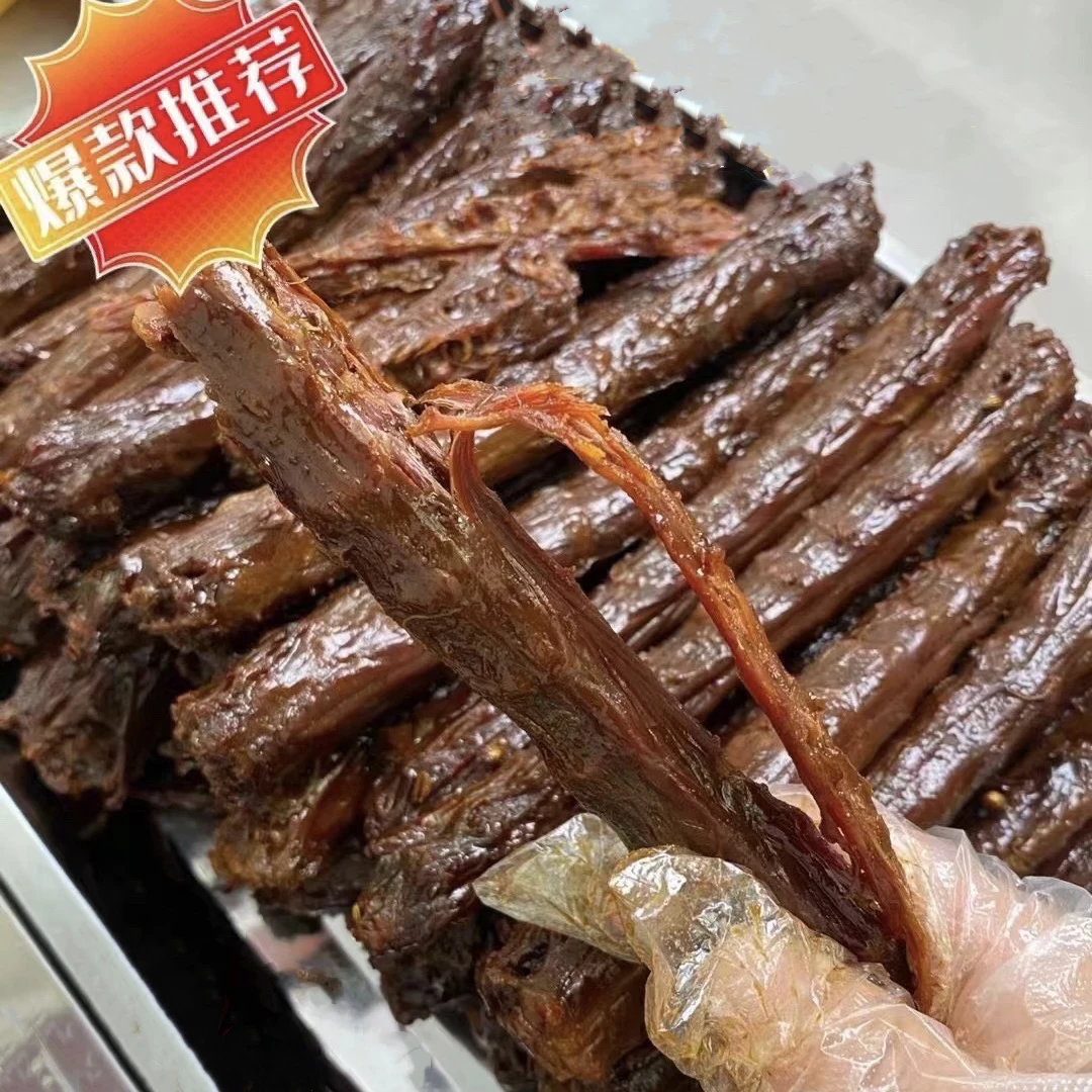 玉米妈妈冲鸭手撕风干鸭脖