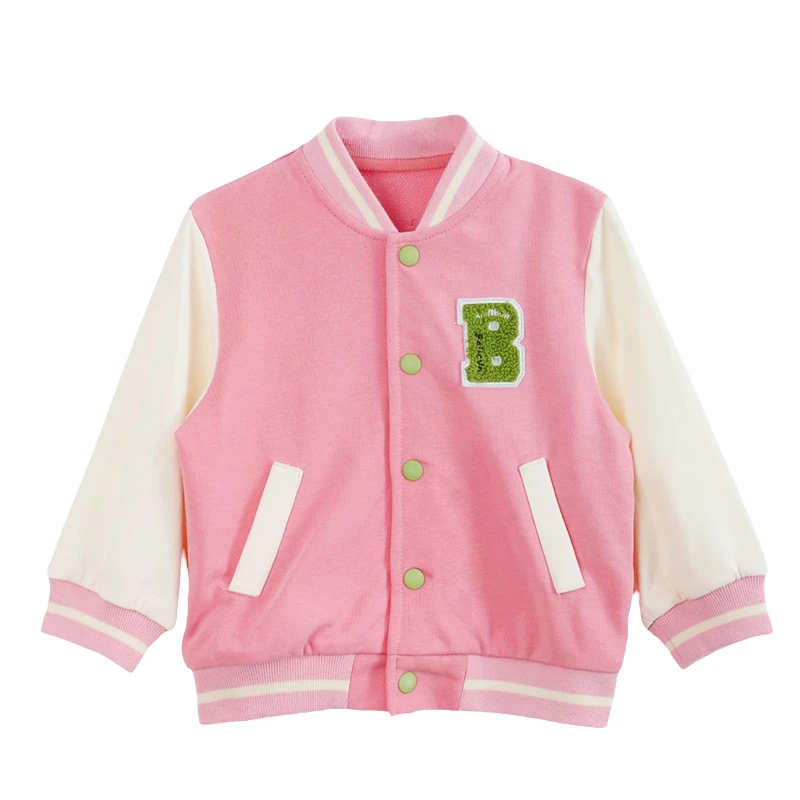 小o爸男婴童 春秋休闲男童样气潮酷百搭棒球服外套NYC34317